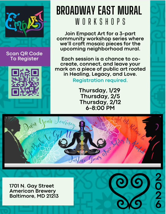 Image of Flyer of Broadway East Mural